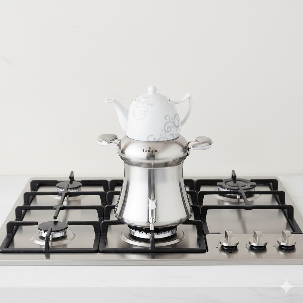 12 کتری و قوری 5 لیتر یونیک کد 7650 (خارجی درجه 1 ) - Image 1