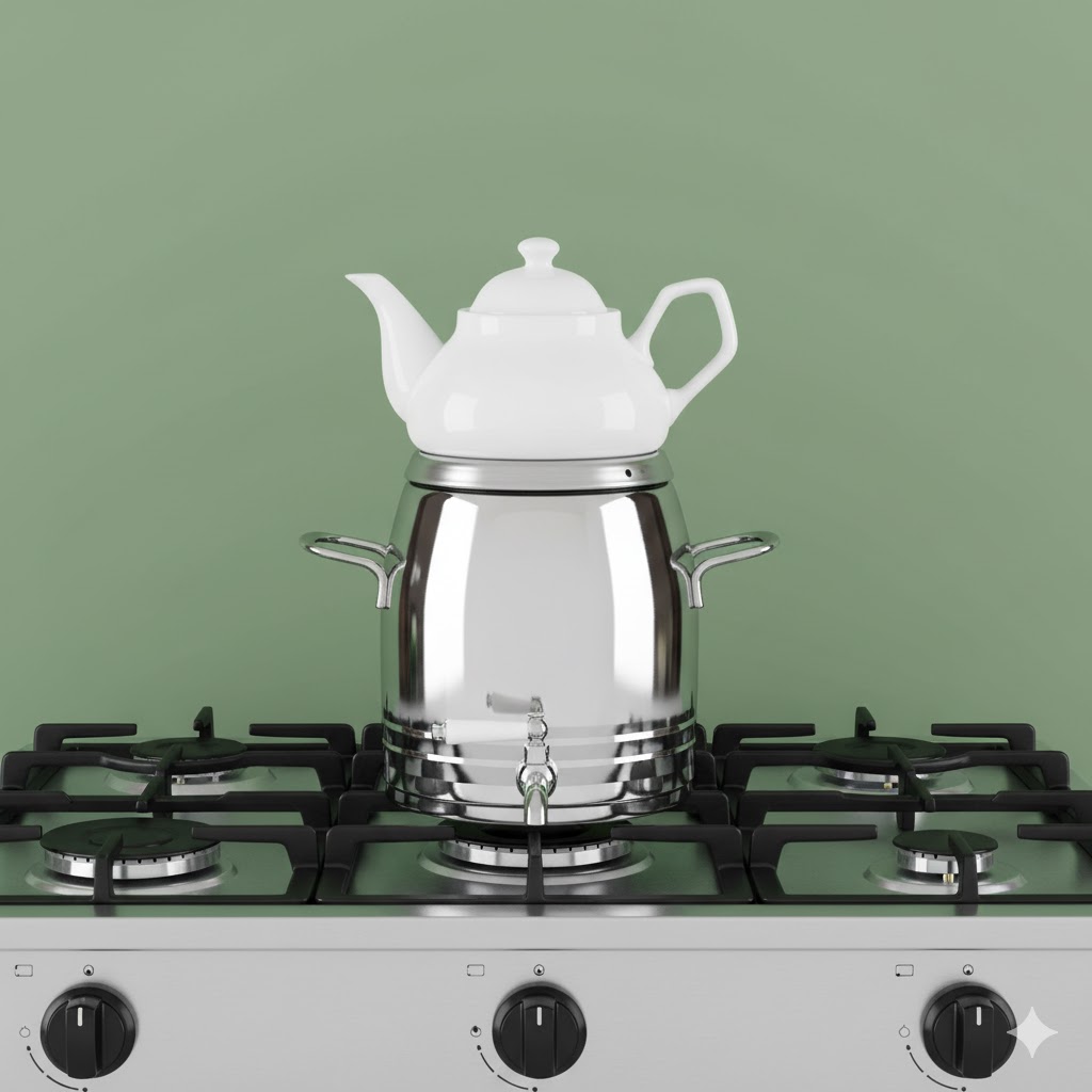 3 کتری و قوری 4.5 لیتر ترک یونیک کد 7526 (خارجی درجه 1 ) - Image 1