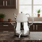 کتری و قوری 4 لیتر ترک یونیک کد 7516 (خارجی درجه 1 ) - Image 2