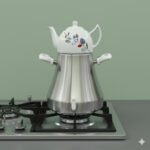 کتری و قوری 5 لیتر یونیک کد 7648 (خارجی درجه 1 )