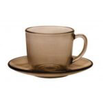 فنجان و نعلبکی دودی دورالکس DURALEX CREOLE - Image 5