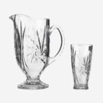 پارچ و لیوان کریستال پریما خورشیدی - Image 5