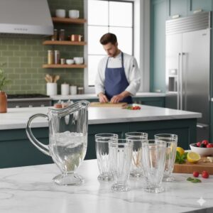 پارچ و لیوان کریستال تولیپ 2 unnamed 24 2