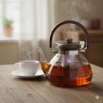 قوری تک پیرکس خارجی یونیک 600میل کد 7915 (شیشه شعله مستقیم)