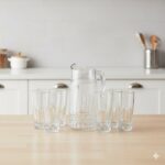 پارچ و لیوان امپراطور کوتاه لومینارک مدل IMPERATOR