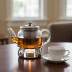 قوری تک تمام پیرکس خارجی یونیک 600میل کد 7928 (شیشه شعله مستقیم) - Image 2