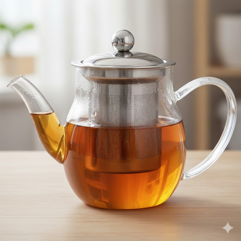 unnamed (6) قوری تک تمام پیرکس خارجی یونیک 700میل کد 7909 (شیشه شعله مستقیم) - Image 1