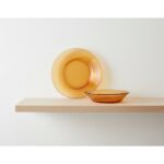 بشقاب کمپوت خوری 14/5 عسلی دورالکس DURALEX AMBER