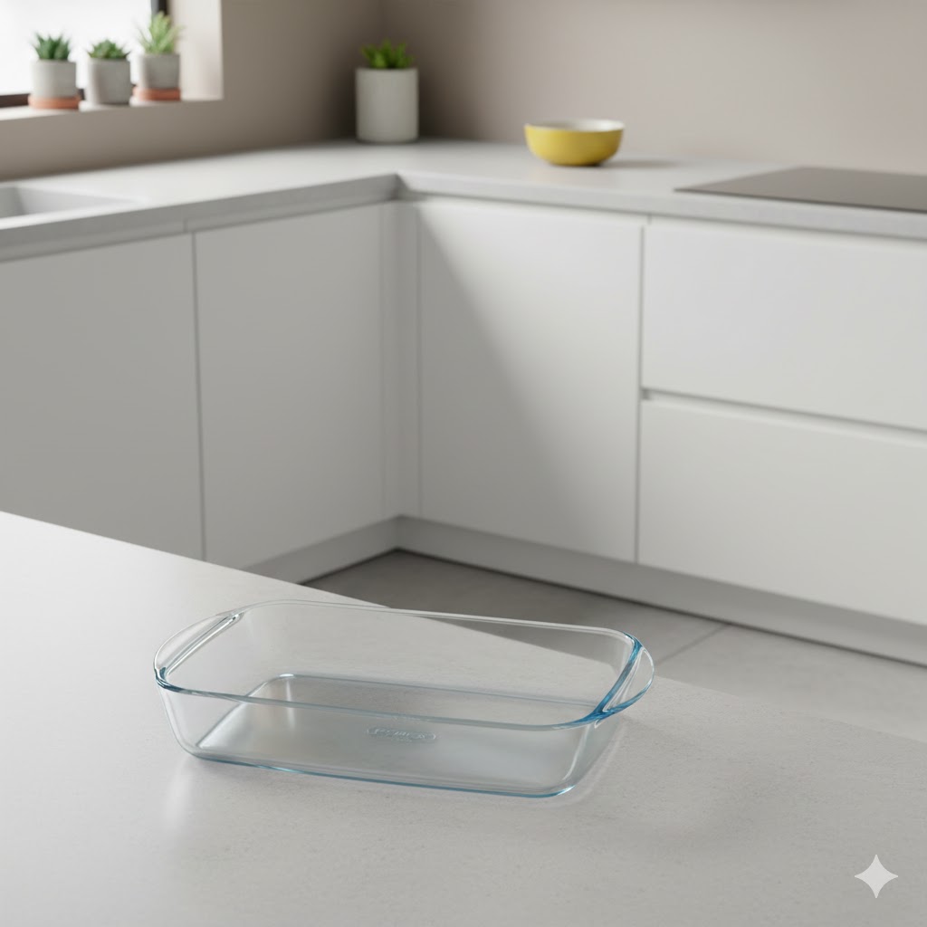 unnamed (8) تابه مستطیل بزرگ 40*27 پیرکس کد 240 - Image 1