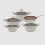 سرویس قابلمه 9 پارچه یونیک ترک کد 8740 (خارجی درجه عالی) - Image 3