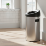 سطل زباله استیل شوت بین آکاالکتریک 30لیتر - Image 2