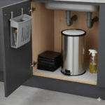 سطل زباله پدال بین استیل آکا الکتریک 12لیتر - Image 2