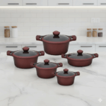 سرویس قابلمه 8 پارچه یونیک کد 8778 (خارجی درجه عالی) - Image 2