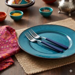 چنگال میوه خوری رنگی 12تایی ایپانما ترامونتینا کد 23365 1 unnamed 23