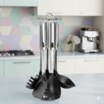 ست کفگیر و ملاقه استیل خارجی یونیک کد 1120