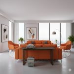 ست جای دستمال کاغذی و سطل پیوتر یونیک کد 1302 - Image 2