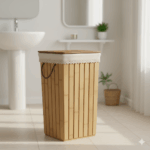 سبد رخت و لباس بامبو یونیک کد 1902