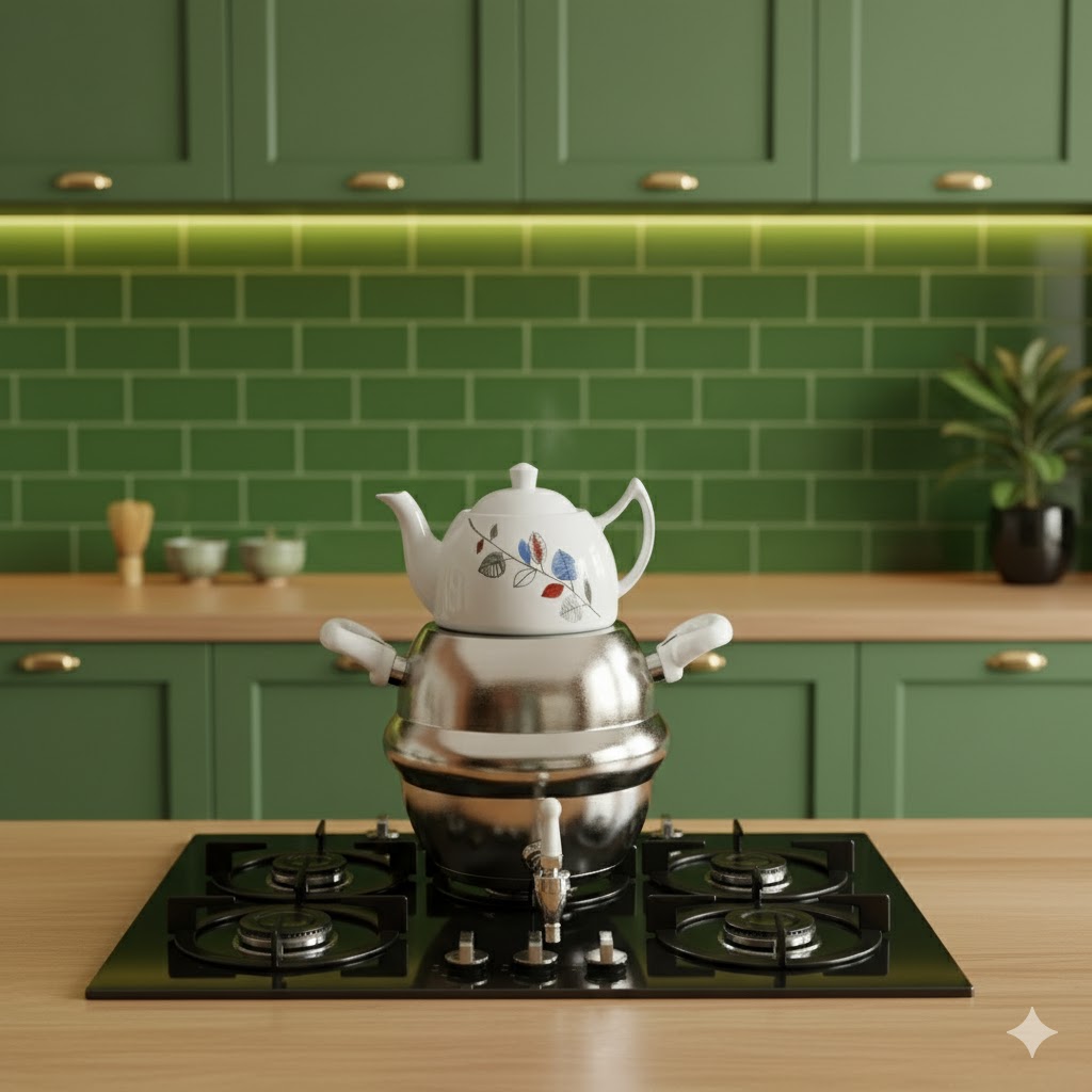 10 کتری و قوری 5 لیتر شیردار یونیک کد 7521 (خارجی درجه 1 ) - Image 2