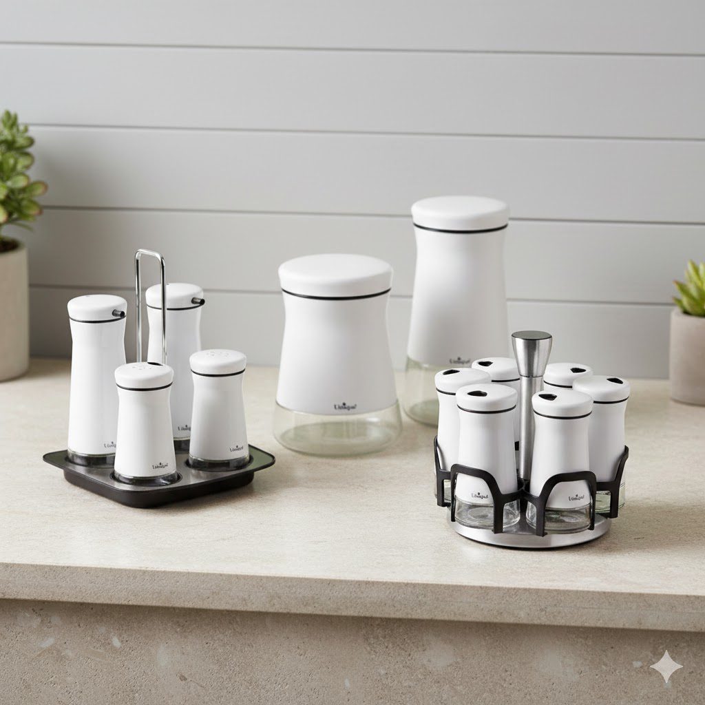 33 سرویس بانکه 16 پارچه عروس سفید یونیک کد 1470 (خارجی درجه1) - Image 1