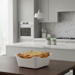 ظرف پخت و پز سرامیکی دسته سیلیکون یونیک کد 1090 - Image 3