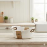 یونیک ظرف سرامیک دسته سیلیکون کد 1019