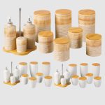 سرویس 12 پارچه پاسماوری بامبو یونیک کد 1674 (خارجی بن چاینا) - Image 2