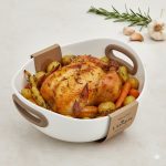 ظرف پخت و پز سرامیکی دسته سیلیکون یونیک کد 1076 - Image 2