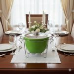 سوفله سوپ خوری چینی رنگی یونیک کد 8530