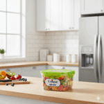 ظرف غذا فریزری مربعی 0.9 لیتر یونیک کد 2835