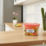 ظرف غذا فریزری مربعی 0.7 لیتر یونیک کد 2831 - Image 2