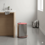 سطل زباله استیل 12 لیتری یونیک کد 4215 - Image 2