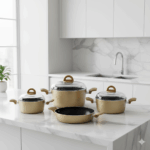 سرویس قابلمه 7 پارچه سرامیک یونیک کد 8806 (خارجی درجه عالی)