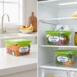 ظرف غذا فریزری مربعی 0.9 لیتر یونیک کد 2835 - Image 2