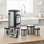 سرویس 9 پارچه استیل عروس یونیک کد 5800