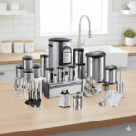 سرویس 39 پارچه استیل عروس یونیک کد 3100