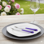 کارد تک دسته 12 پارچه قلبی یونیک کد 6343 - Image 2