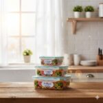 ست ظروف غذا فریزری سه سایز یونیک کد 2857 (خارجی دریجه 1) - Image 2