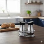 یونیک ست جای نمک و فلفل استیل کد 1427 (خارجی درجه1) - Image 2