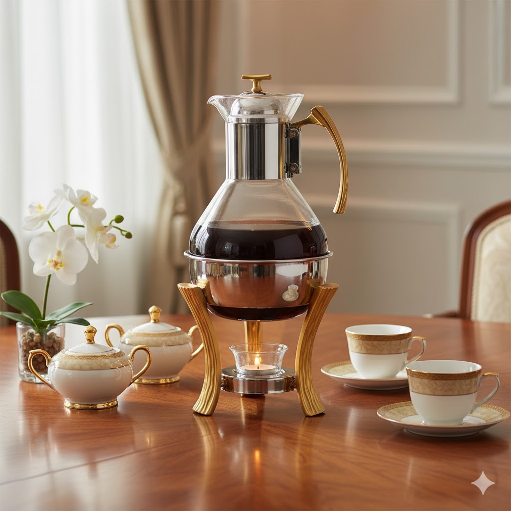 unnamed (10) قهوه خوری وارمردار طلایی خارجی یونیک کد 3860 - Image 1