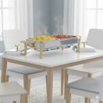 یونیک سوفله خوری طلایی خارجی دوقلو مستطیل 3 لیتری کد 3857 - Image 3