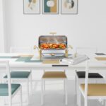 یونیک سوفله خوری طلایی خارجی مستطیل 1.5 لیتری کد 3845 - Image 3