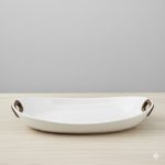 ظرف پخت و پز سرامیکی دسته سیلیکون یونیک کد 1098