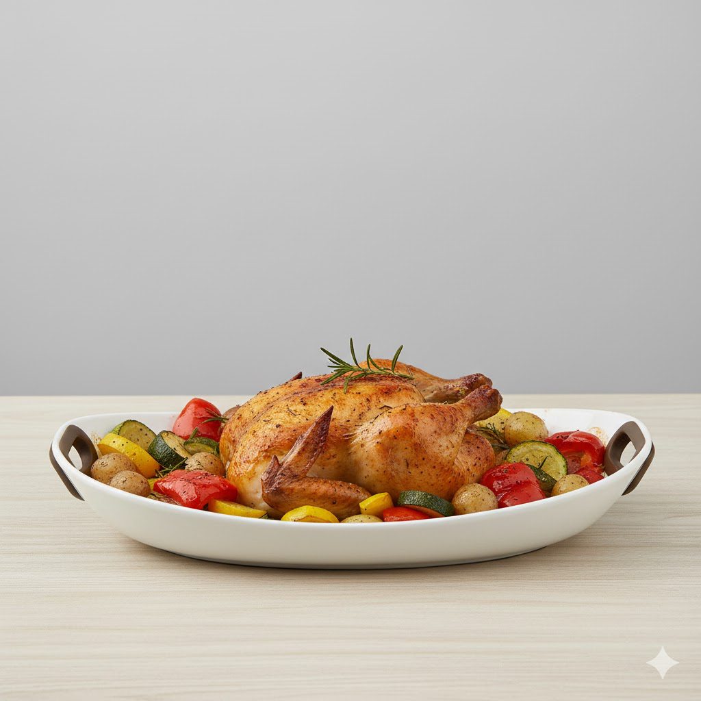 12 ظرف پخت و پز سرامیکی دسته سیلیکون یونیک کد 1098 - Image 2