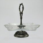 شکلات خوری بلور پایه پیوتر یونیک کد 1248 - Image 3