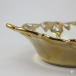 میوه خوری کوچک سرامیک طلایی یونیک کد 1641 - Image 2