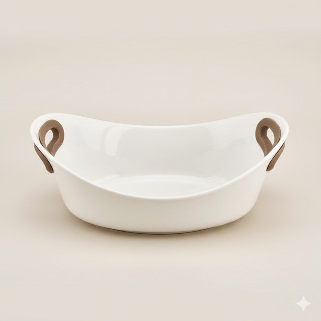 22 ظرف پخت و پز سرامیکی دسته سیلیکون یونیک کد 1070 - Image 1