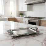 سینی پیوتر متوسط نگین دار یونیک کد 1447 (خارجی ضد زنگ) - Image 2