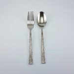 قاشق چنگال 12 پارچه استیل یونیک کد 5980 - Image 4