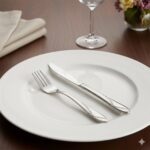 کارد و چنگال استیل 12 پارچه یونیک کد 5704