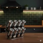 ست ادویه 2 طبقه یونیک کد 1462 (خارجی درجه1) - Image 2